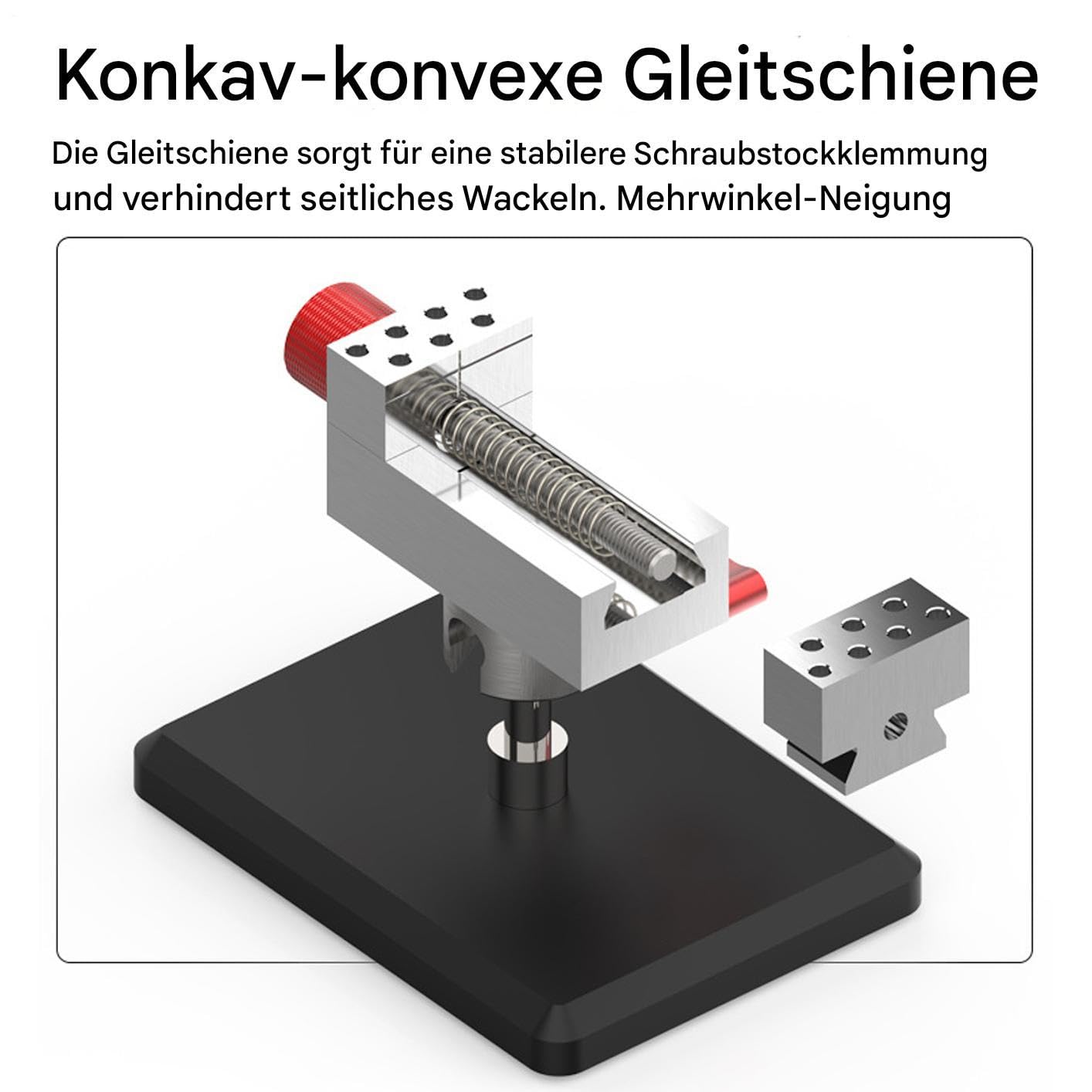 Mini Imadło Zaciskowe Przenośne Narzędzie Do Modelarstwa | Małe Imadło Warsztatowe dla Twórców Biżuterii Entuzjastów Rzemiosła Hobbystów Serwisantów Artystów Profesjonalistów Domowy
