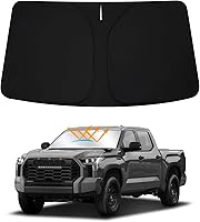 Vista 9 de D-Lumina Parasol para parabrisas delantero para Ni-ssan Frontier 2022, 2023, 2024 2025, parasol plegable para ventana delantera para rayos UV