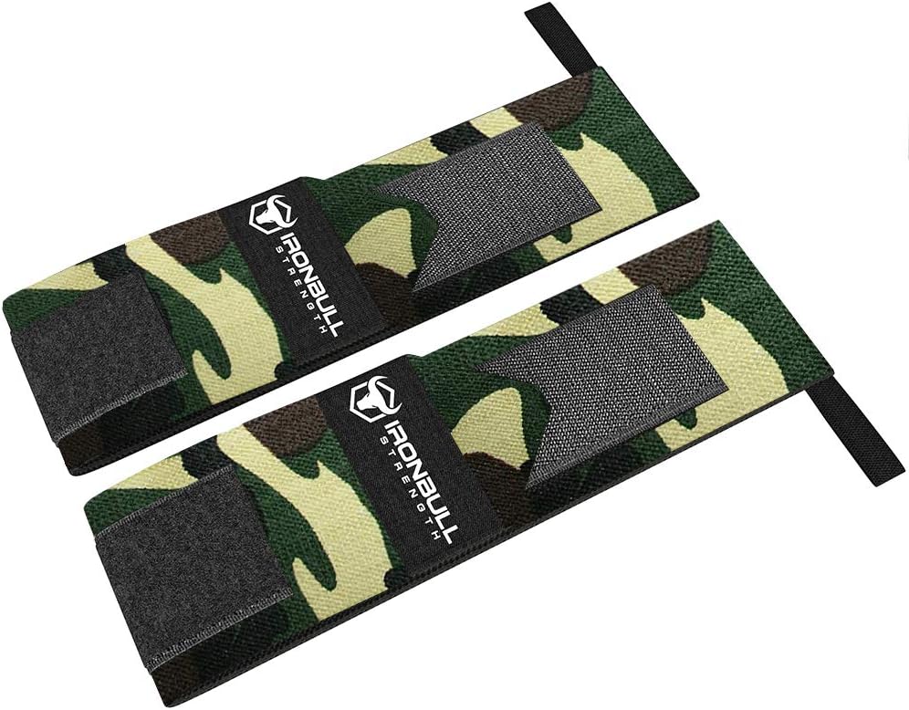 Wrist Wraps (18" Premium Quality) for Powerlifting, Bodybuilding, Weight Lifting - Wrist Support Braces for Weight Strength Training (Black/Blue) : Sports & Outdoors