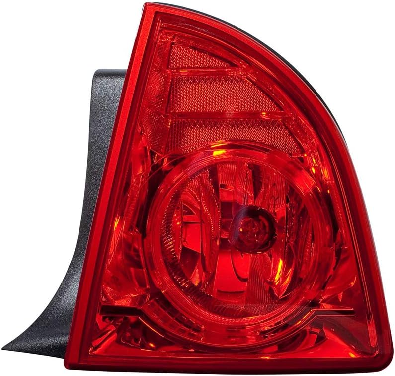 EPIC LIGHTINGOE Replacement Outer Taillight Taillamp Assembly Right Passenger Side Replacement for Chevy Malibu LS LT Sedan