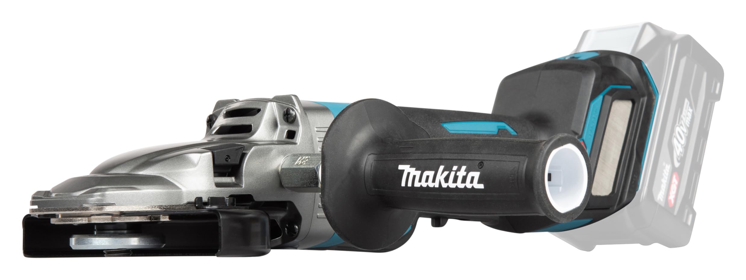 Makita GA056GZ - Amoladora angular con batería (40 V, máx. (sin batería, sin cargador)