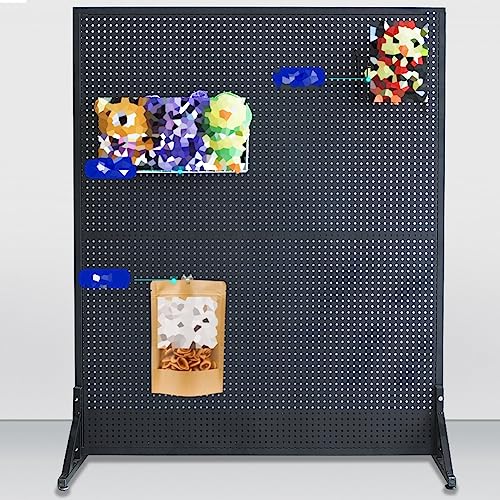 Présentoir mobile à crochets pour outils et accessoires - Rack polyvalent