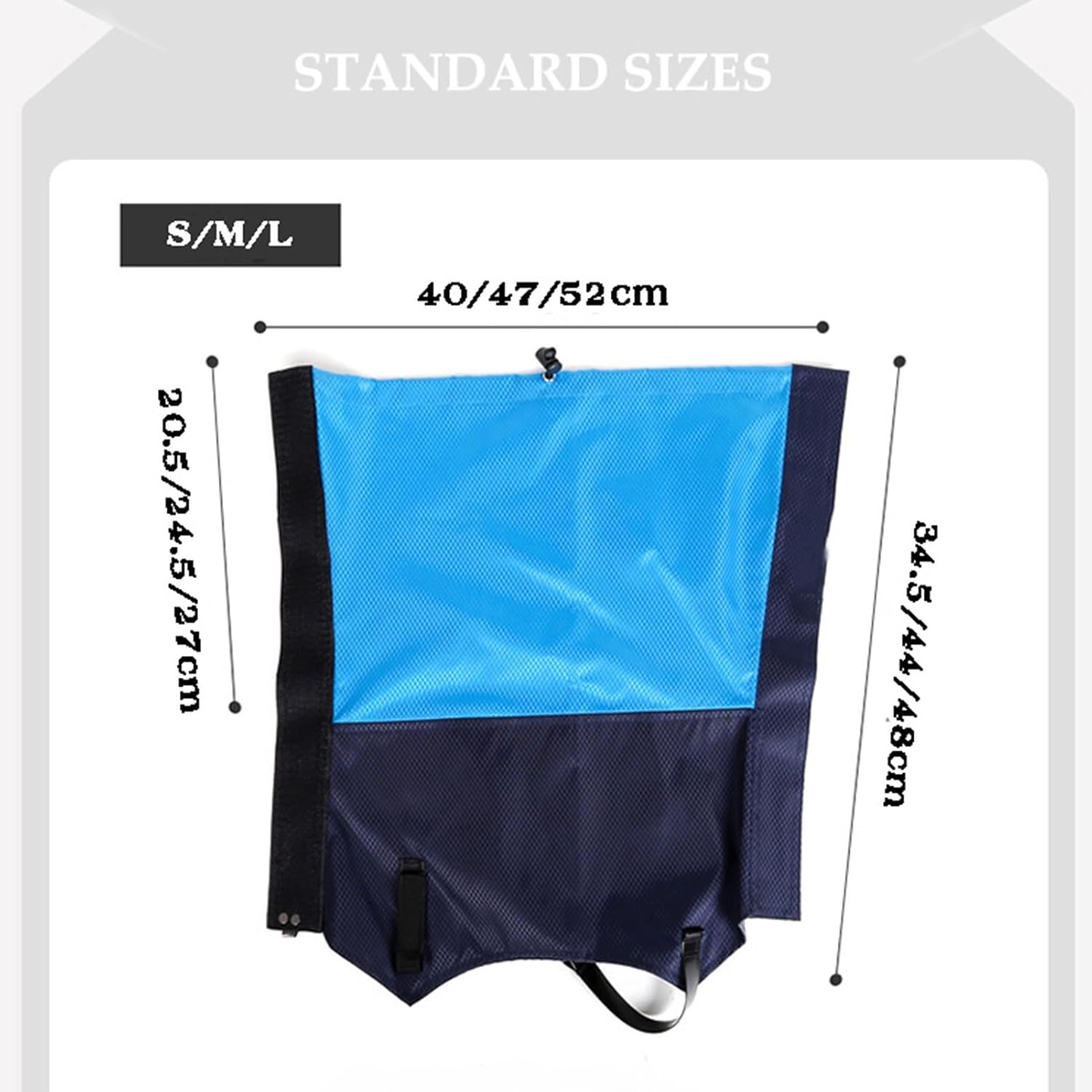 Leg Gaiters, Not Easy to Get Dirty, Warm and Strong Against Snake Bites, Snowshoe Gaiters, Outdoor Gaiters, Suitable for Any Bad Weather