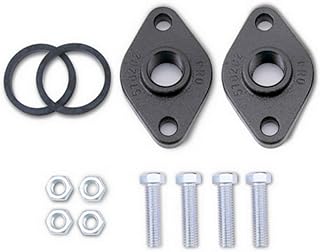 Grundfos 519601 Cast Iron Flange Set for UP Series Circulator Pumps-3/4 NPT, Black
