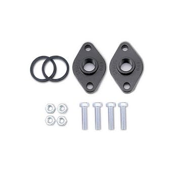 Grundfos 519601 Cast Iron Flange Set for UP Series Circulator Pumps-3/4 NPT, Black, 347