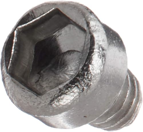 Bachmann Industries Lot de 25 vis hexagonales en acier inoxydable