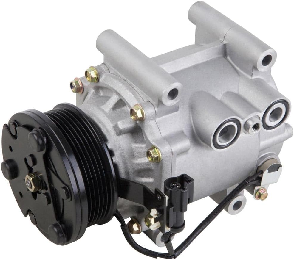 AC Compressor & A/C Clutch For Jaguar S-Type Ford Thunderbird Lincoln LS V8 - BuyAutoParts 60-00798NA New
