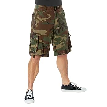 PARTIMENTOのVintage Camo Side Puckering Shorts PARTIMENTOのVintage Camo Side Puckering Shorts