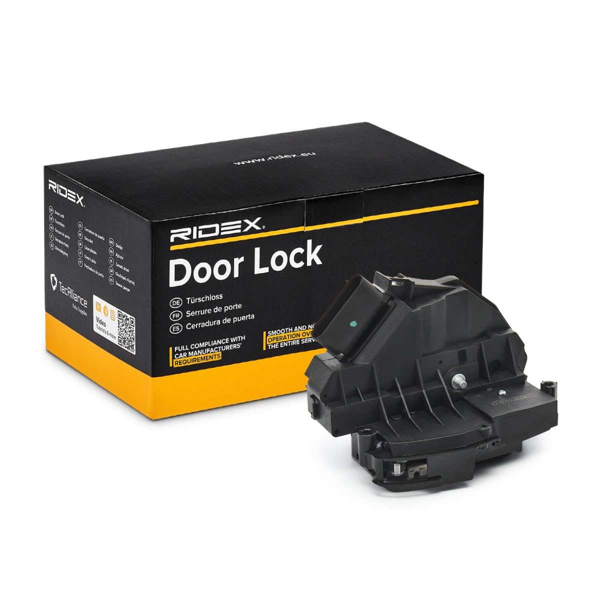 RIDEX 1361D0386 Serratura sportello Posteriore Sinistra Compatibilità con FORD Fiesta Mk6 Hatchback JA8, JR8