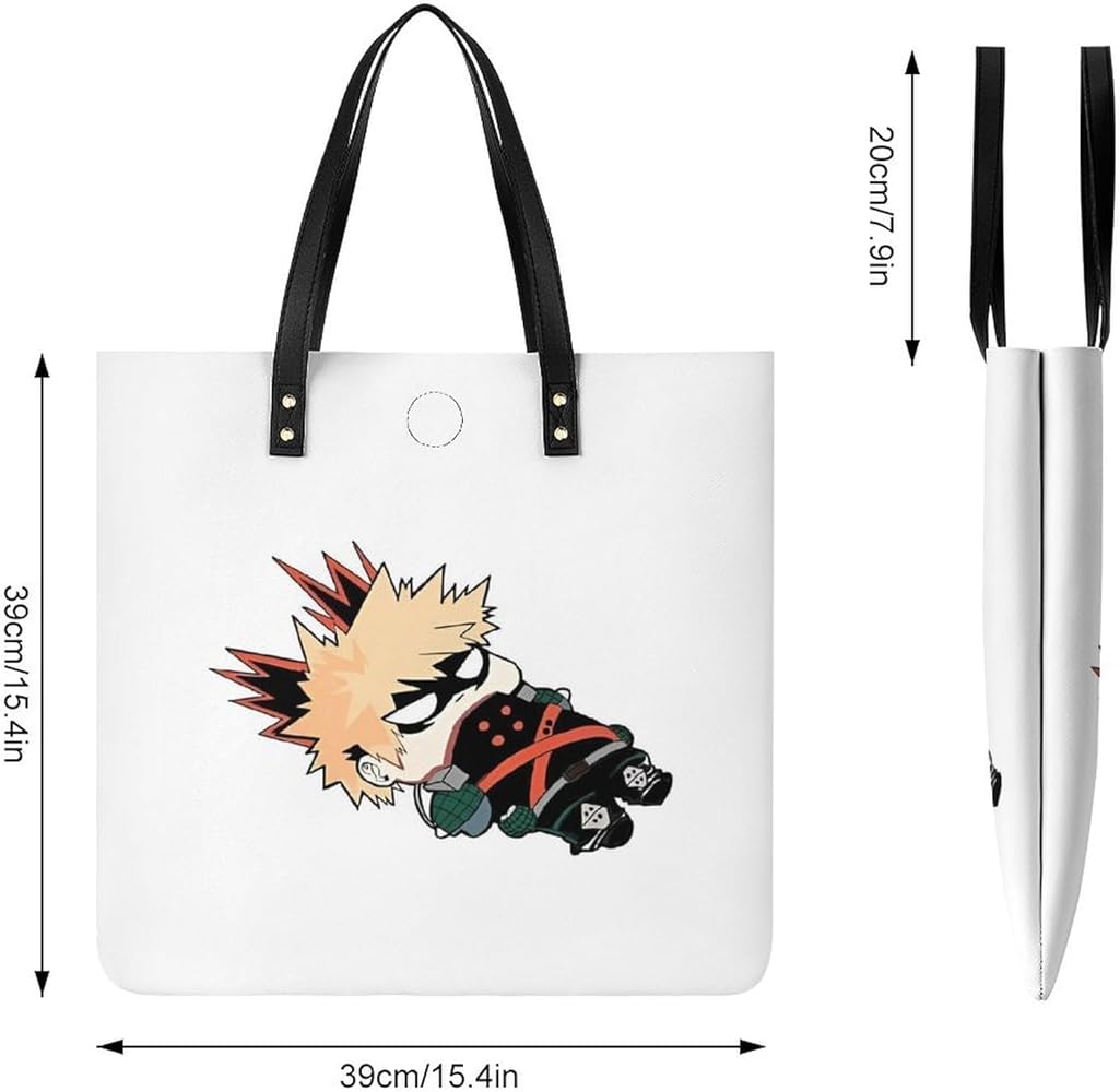 Amazon | [Amiabout] ヒロアカ 爆豪勝己 トートバッグ トート エコ