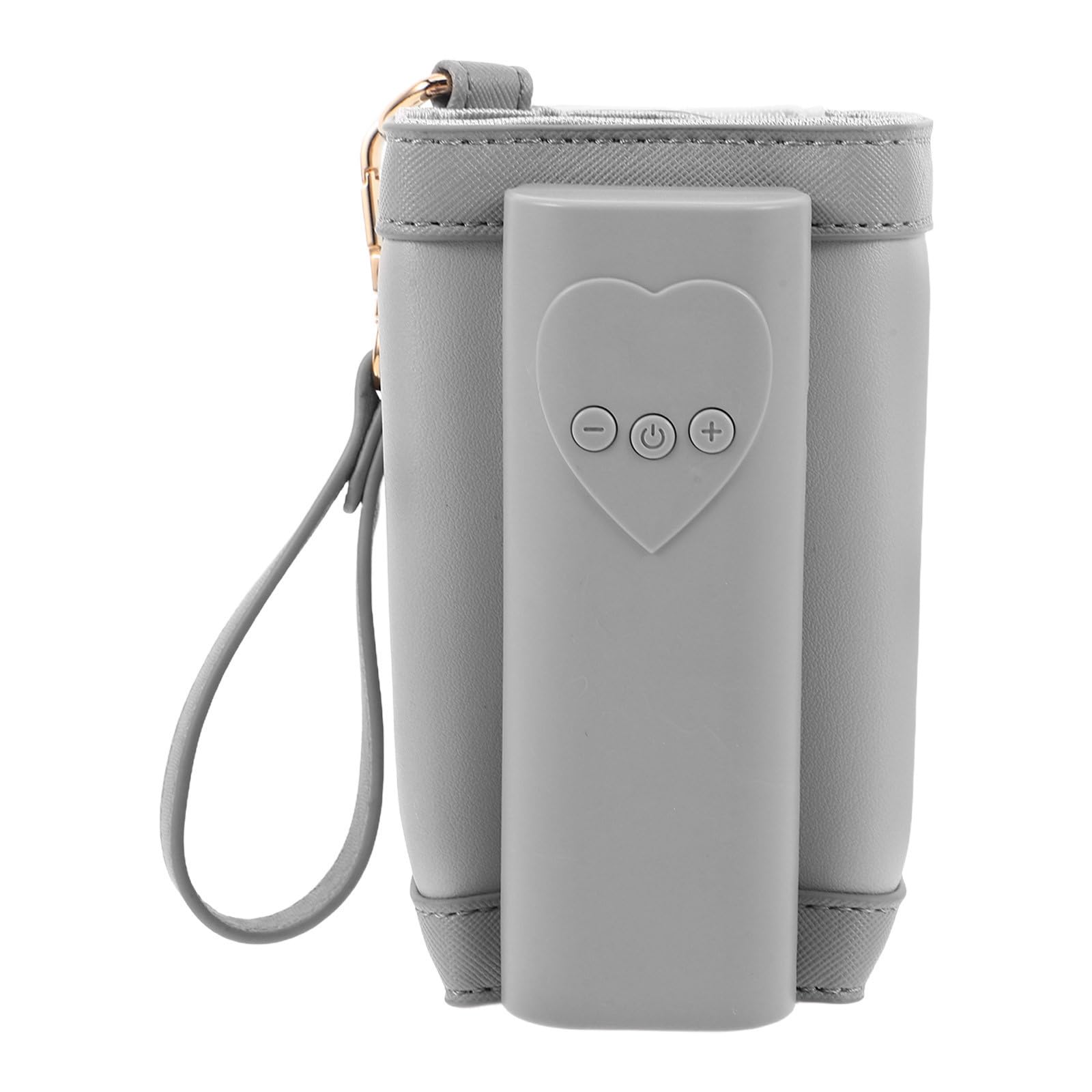 Toyvian Funda Calefactora para Biberones de Leche para Viajes, Calienta Biberones de Viaje, Usb, Pu, Portátil, para Biberón y Botella, Uso Diario y Senderismo