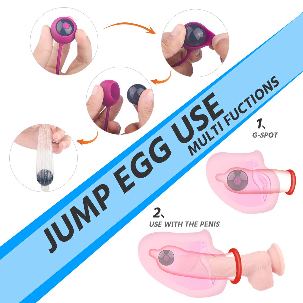 9 Modalità di Màssaggio con Telecomando Silicone Kēgēl Bàll 2 in 1 Palline Per il Pelvico Palline per Donna,USB Ricaricabile,Impermeabile,para Controllo della Vescica ed Esercizi del Pavimento Pelvico