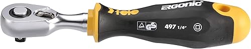 Felo 0715761481 Trinquete ergonómico, 1/4"