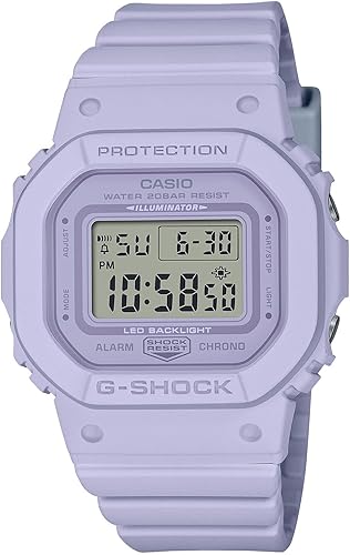 Miniatura 1 de Casio GMD-S5600BA-6JF Miniización G-Shock (G-Shock) DW-5600, modelo delgado Reloj Japón Importación Modelo Julio 2023, Púrpura, Moderno