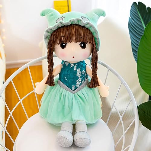 Miniatura 8 de Muñecas de trapo para niñas, muñeca bebé de felpa con ropa, Constellation Princess Girl Muñeca de peluche suave muñeca de trapo de felpa de hada,