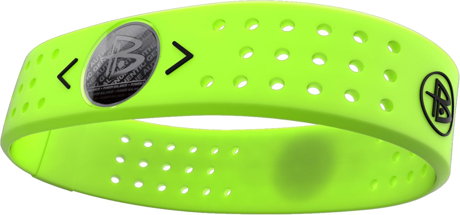 Power Balance The Original Genuine Performance Wristband, Silicone Rubber Wristbands Bracelets Sports Bracelet Wristband for Men Women, Power Bangles, Safe Waterproof Lightweight Durable