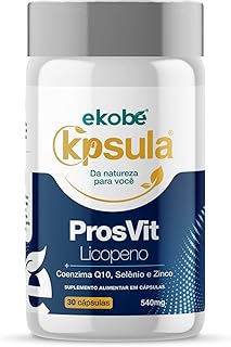 Licopeno + Vitamina C + Selênio + Cromo + Zinco + Coenzima Q10 (30 Caps) - ProsVit Linha K'psula Ekobé