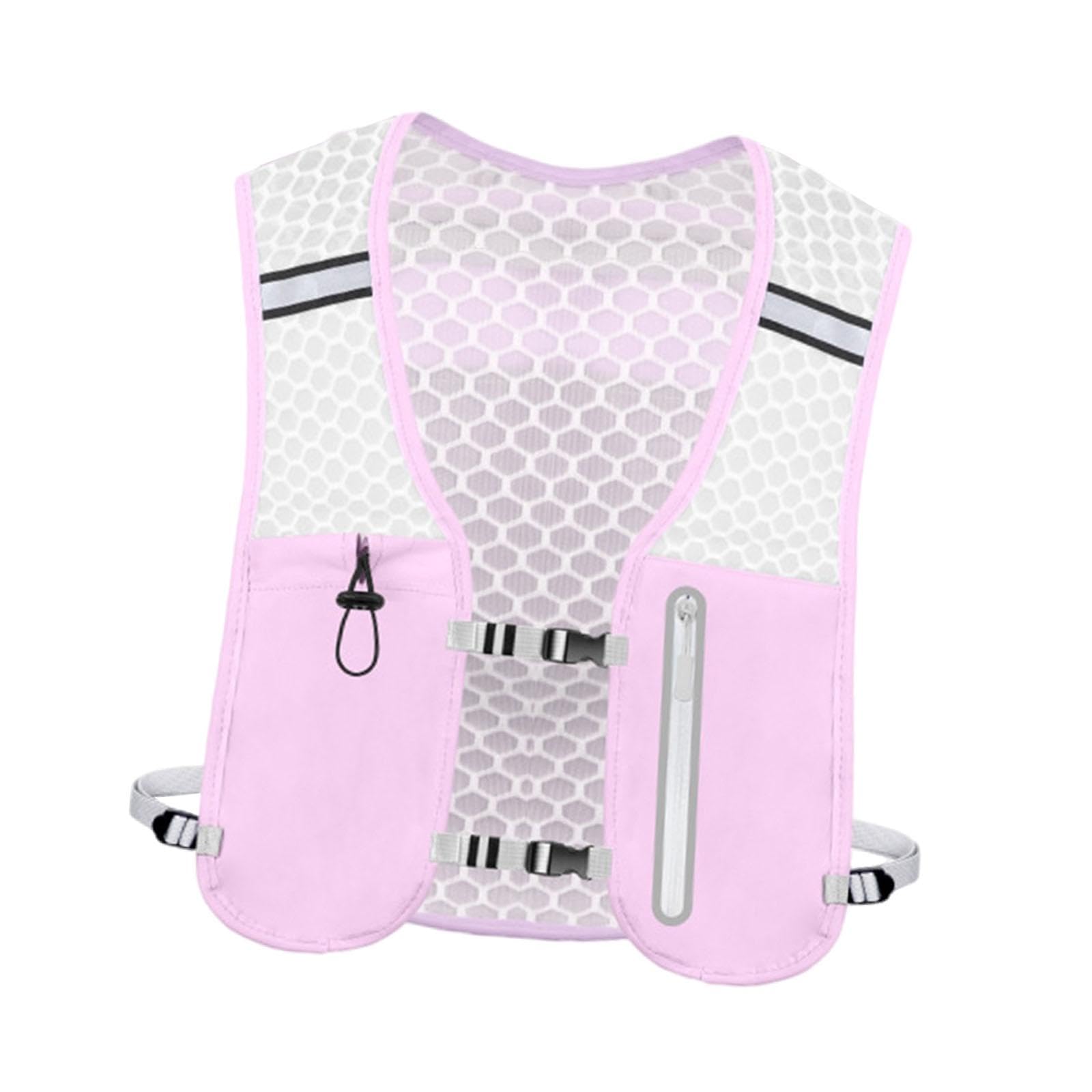 rockible Running Vest Water Backpack Lightweight Outdoor Sport Bag 2 L Hydration Backpack for Women Men for Jogging Traveling Riding, Violet