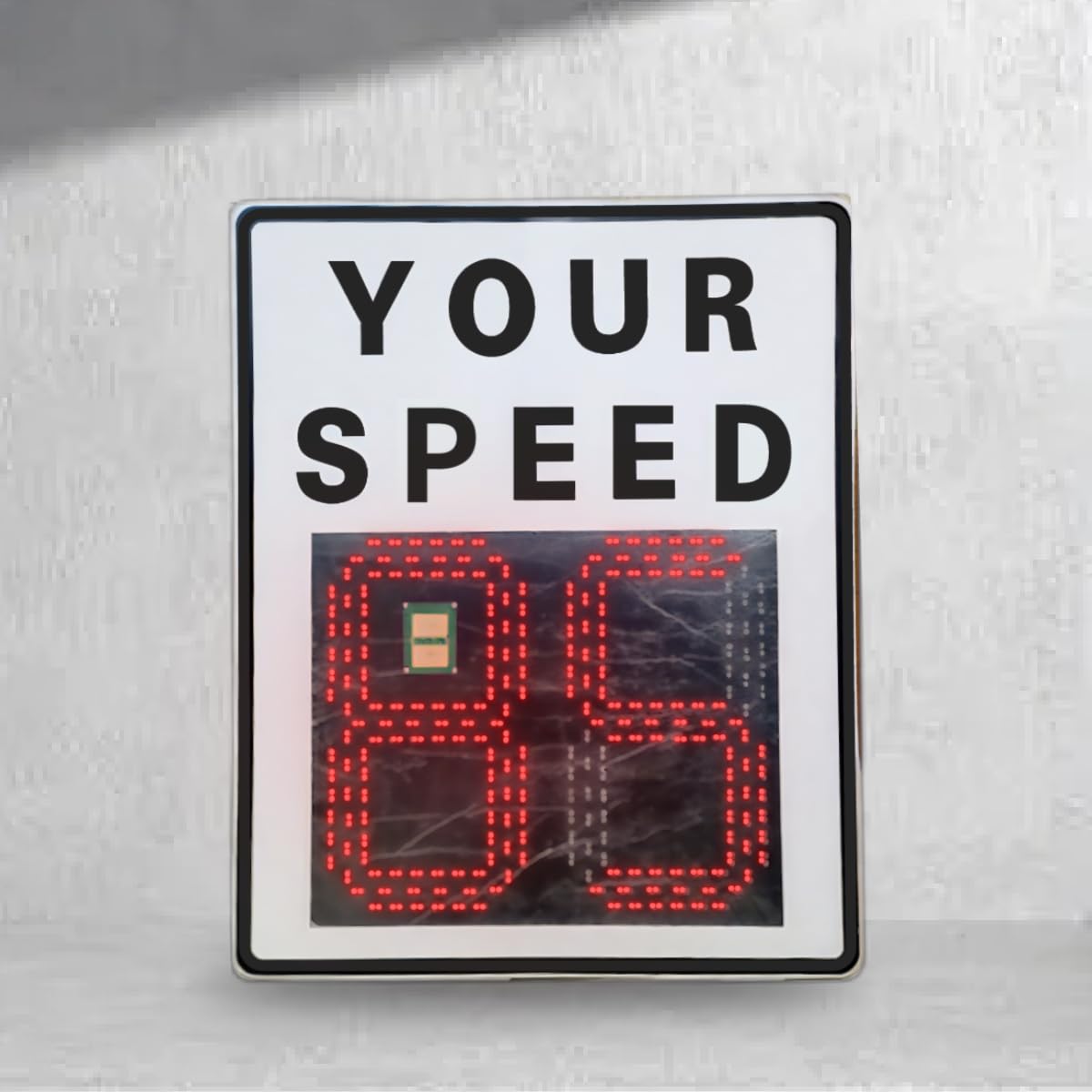Señal De Velocidad De Radar Portátil, Instalación Extraíble, Visualización Digital De La Velocidad del Vehículo, Alarma De Exceso De Velocidad, Dispositivo De Advertencia De Seguridad Vial