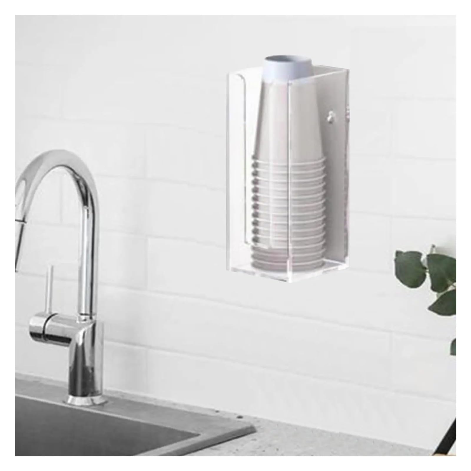 Dispenser for Bicchieri Di Carta Porta Cialde Caffè Per Casa