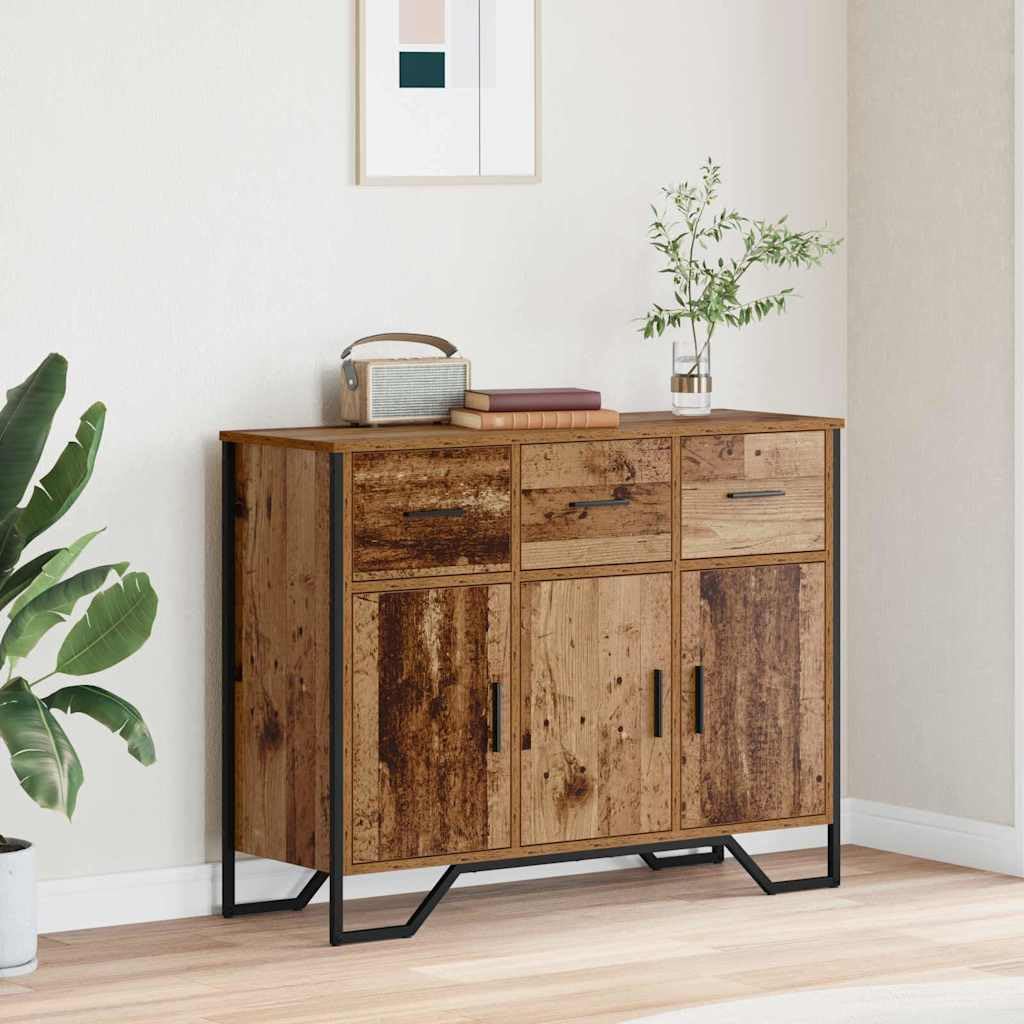 vidaXL Aparador Madera Vieja 97 x 32,5 x 74,5 cm