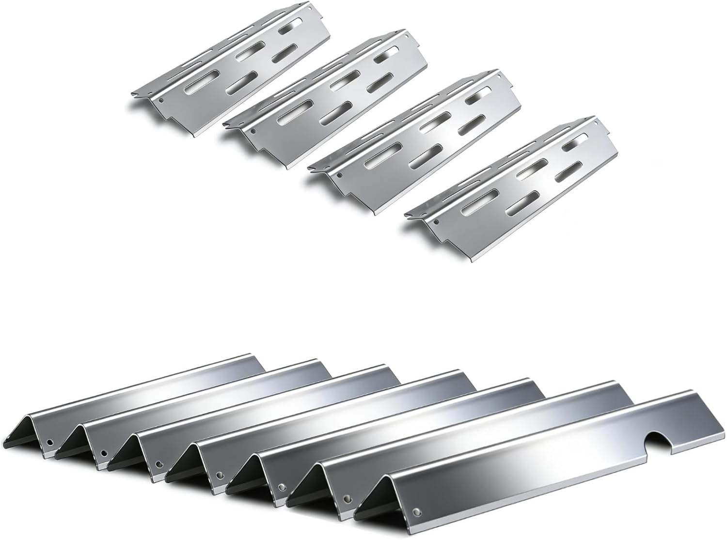 Fits Weber Flavorizer Bars - Genesis II Grill Parts, 17" Stainless Steel Replacement for E-410/S-410, E-415, E-435, E-440, S-440, LX 440, Fits 66041, 66033, 66796, 66797