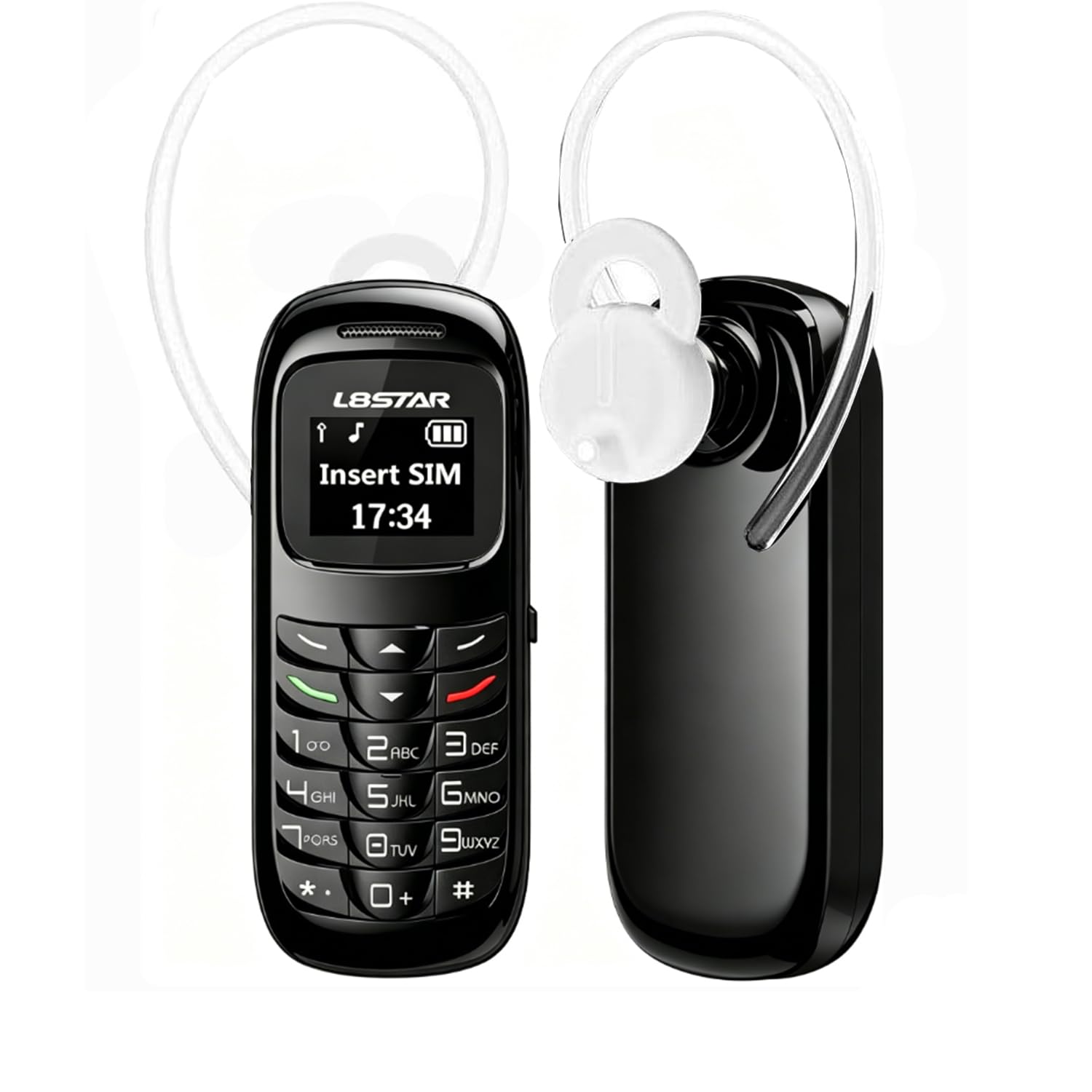 Amazon.com: Longben Tiny Mini Mobile Phone L8Star BM70 Bluetooth