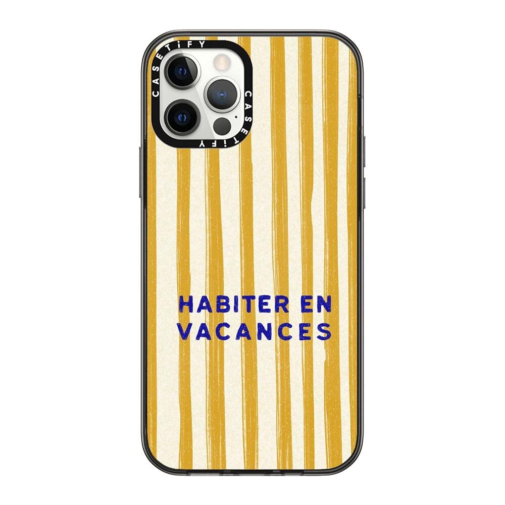 Coque iPhone 12 Pro CASETiFY compacte de protection antichoc transparente