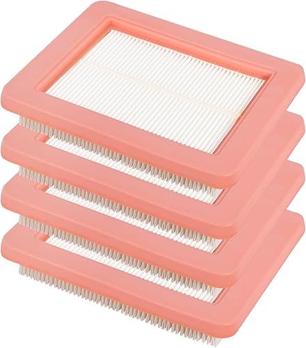 Miniatura 1 de Paquete de 4 filtros de aire 17211-Z8B-901 para motores Honda GCV160LAO GCV190LAO, compatible con cortacésped Honda HRR216 HRB216 HRB217 HRC216