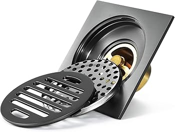Amazon.com: ZXHFSH Shower Drain, Shower Drainer Brass Gun