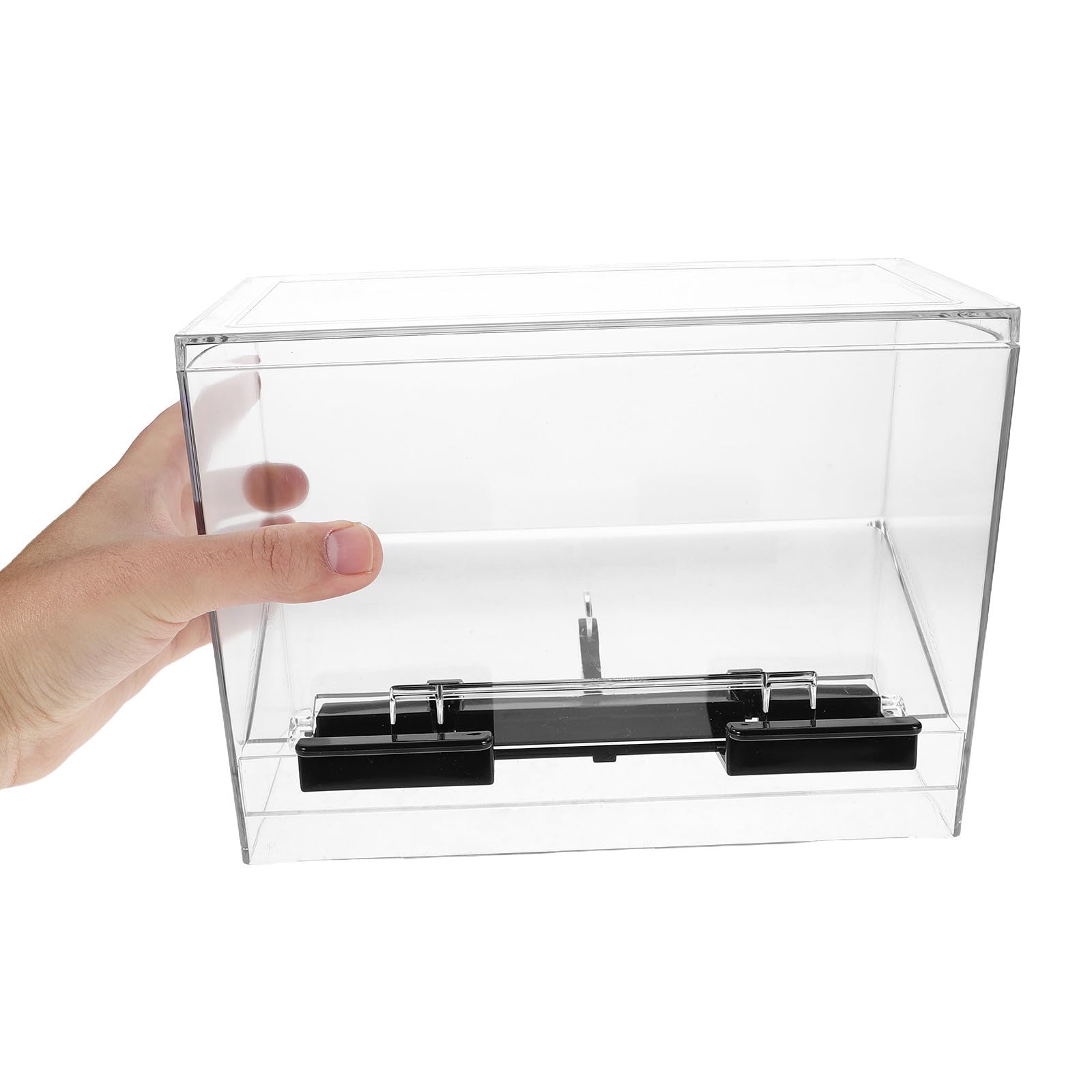 Healifty Transparenter Strohhalmspender aus Acryl Strohhalmbox mit Großer Kapazität für Restaurant und Milchtee Laden Leicht zu Reinigen Hohe Sichtbarkeit