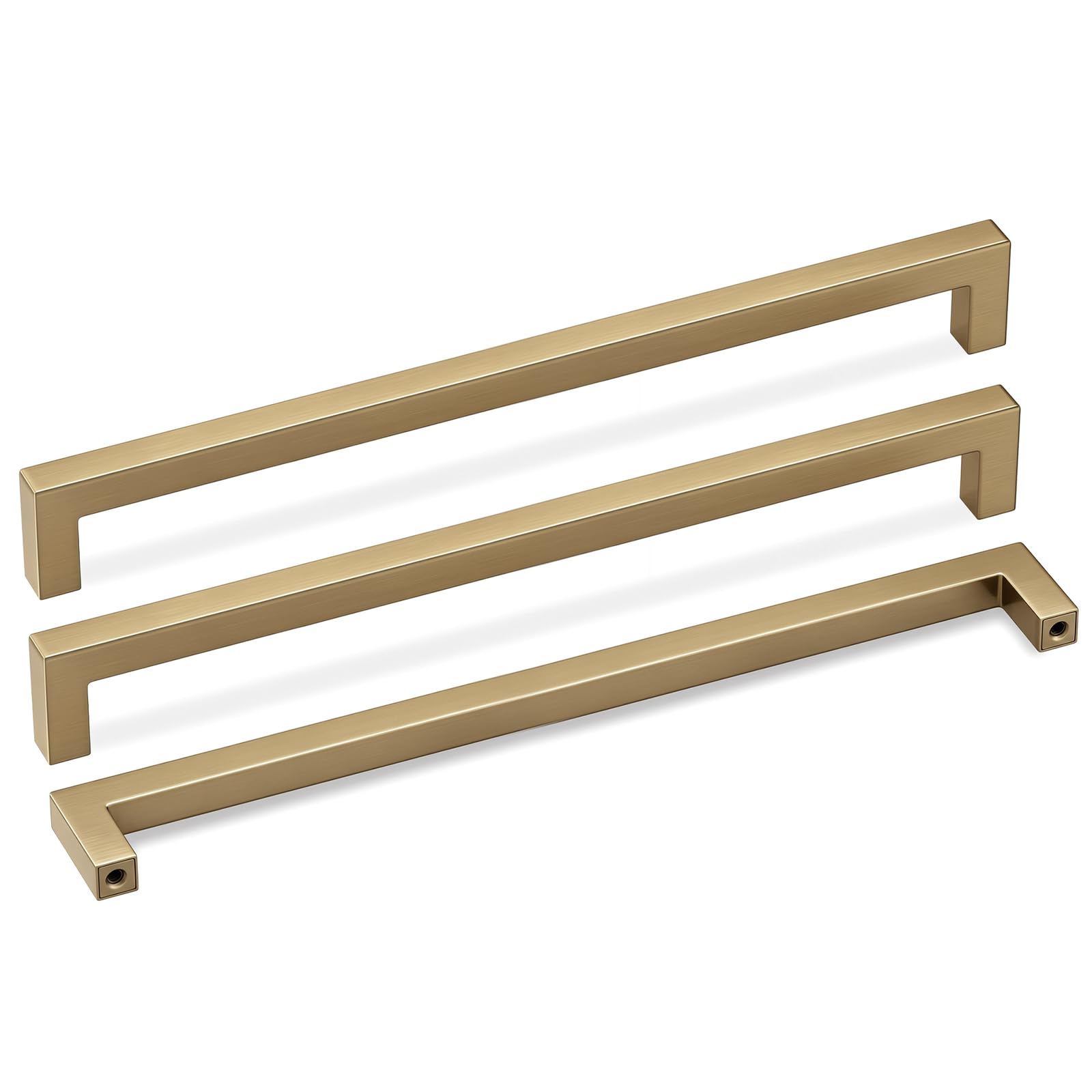 Goldenwarm 10 Pack 5 Inch Gold Cabinet Handles Brushed Gold Cabinet Pulls — Amazon image 18