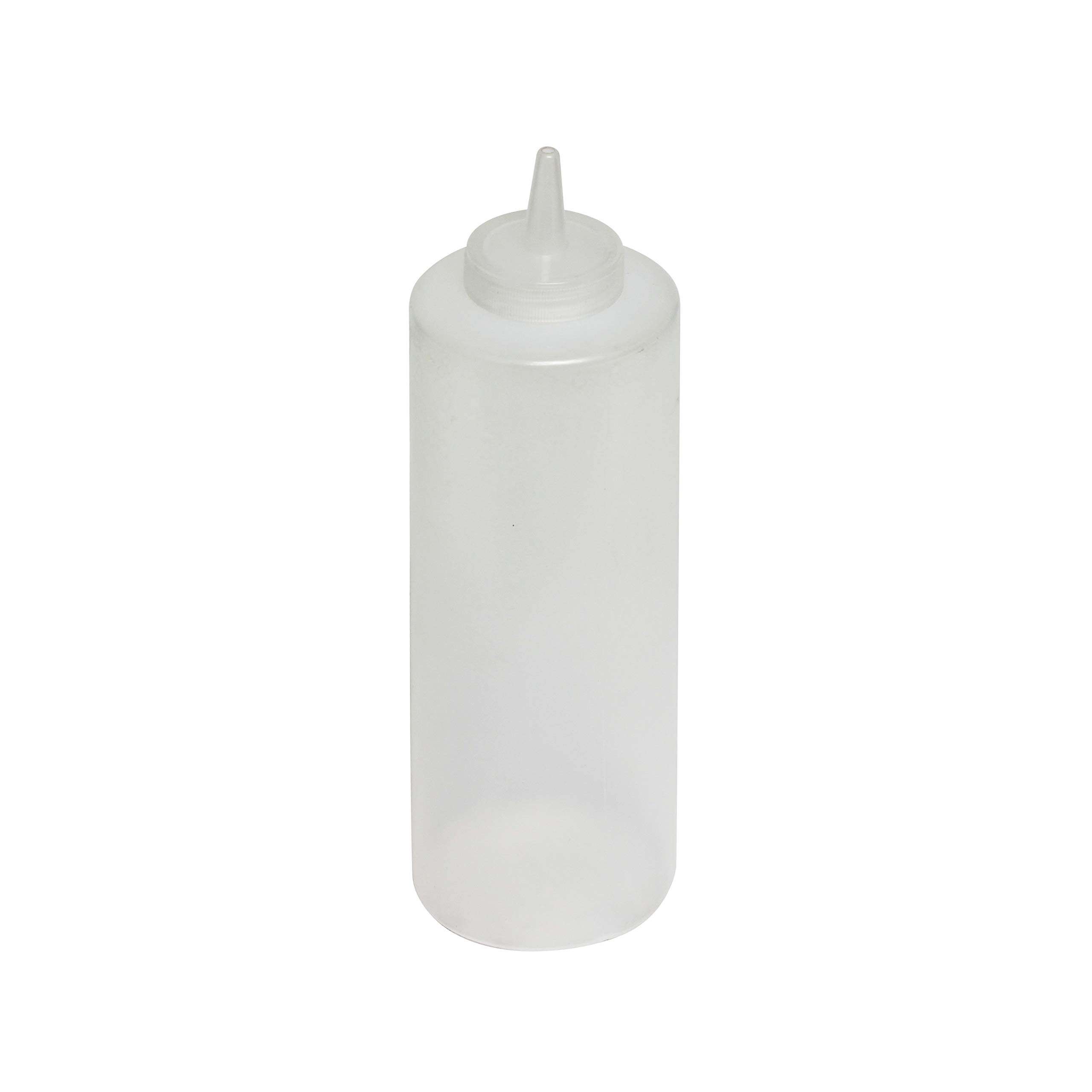 Thunder Group 24 oz squeeze bottle, clear, comes in dozen