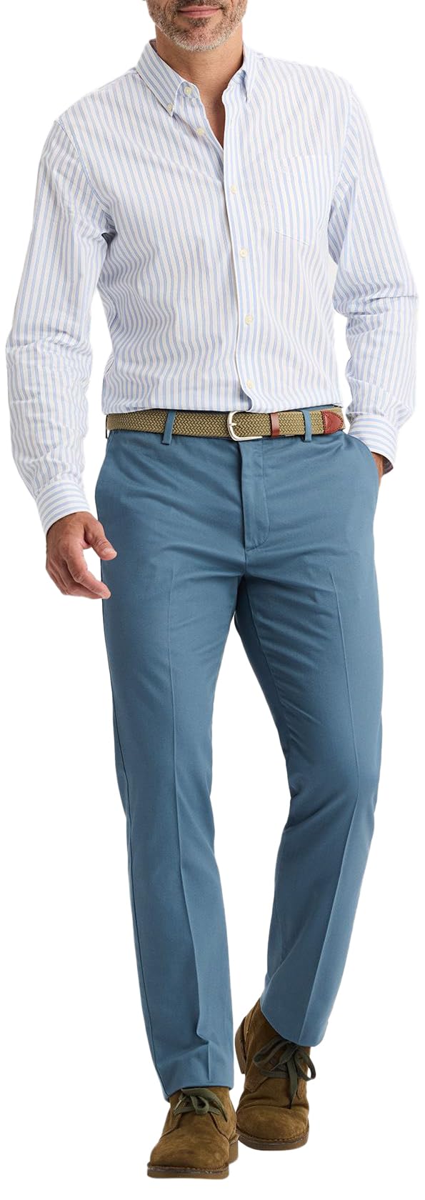 Dockers Signature Stain Defender Slim Creased Uomo