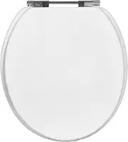 Assento Vaso Sanitário Universal Oval Icasa Sabará Deca 6lpf Izy Confort Plus Celite Logasa 6lpf Redondo da Sicmol