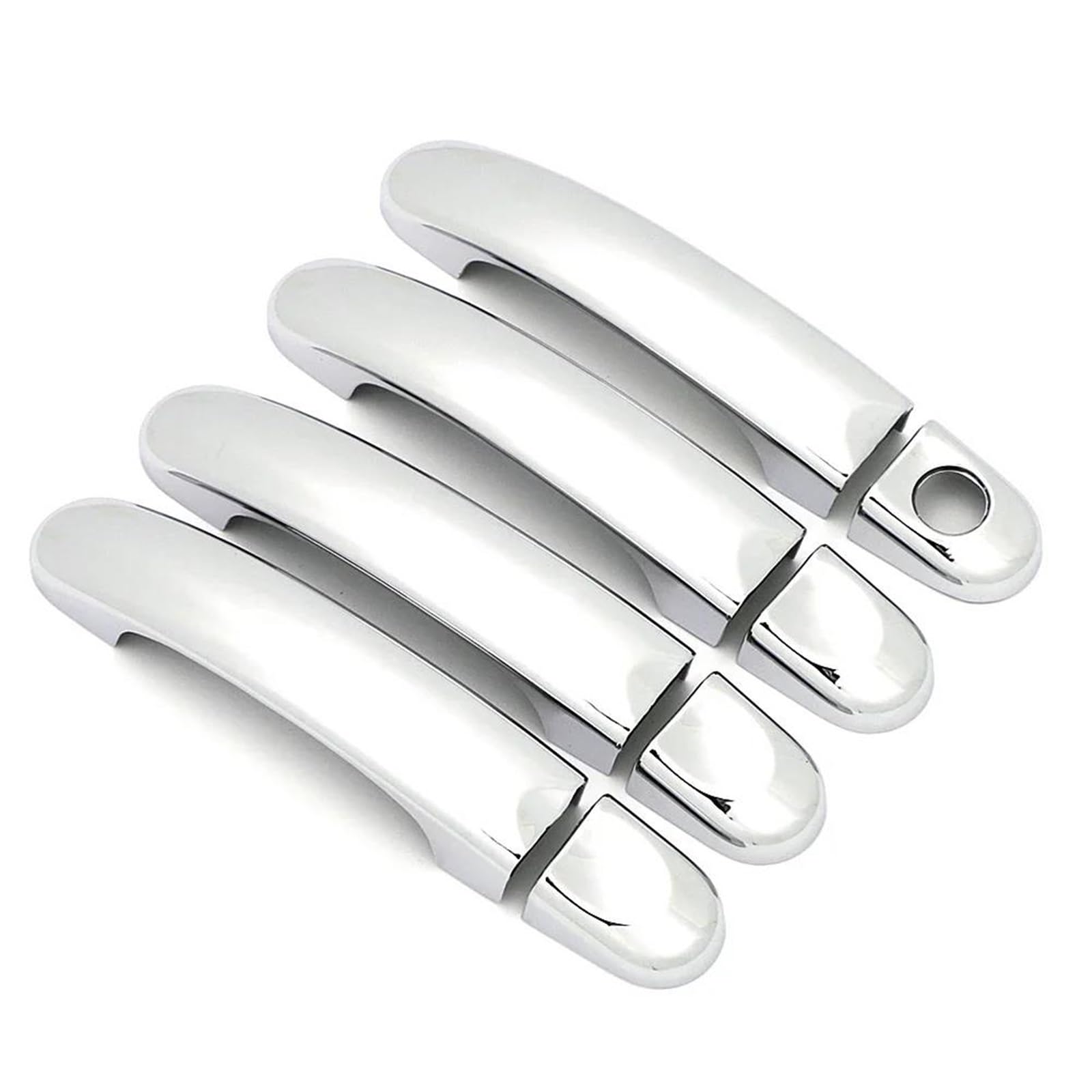 YSDSLS Sleek Door Handle Decoration Chrome Door Handle Cover Trim Protection Sticker for VW for Touran for Caddy 2K 2004-2015