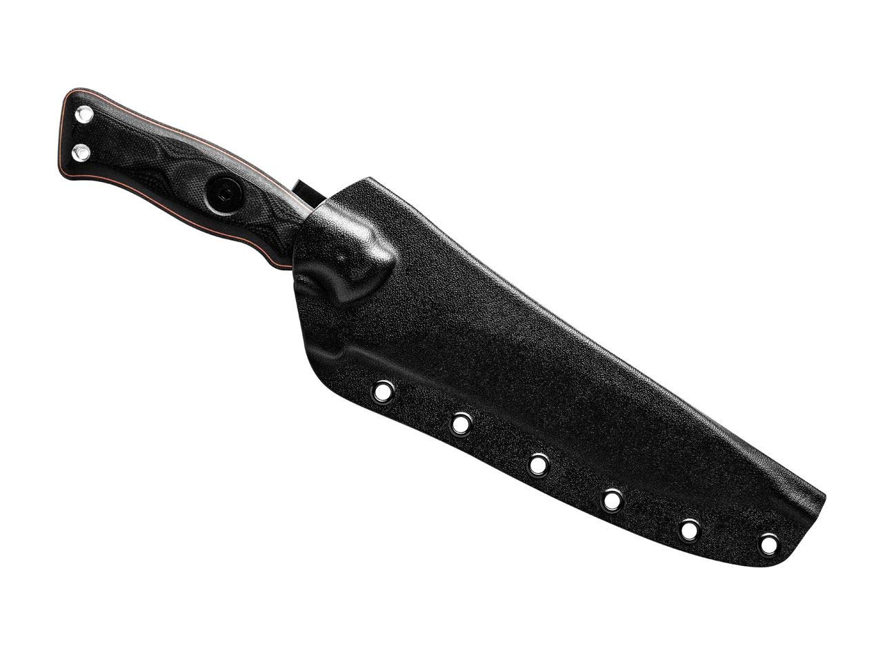 TOPS Operator 7 Blackout – Robustes Outdoor-Messer, 31,8 Cm Gesamtlänge