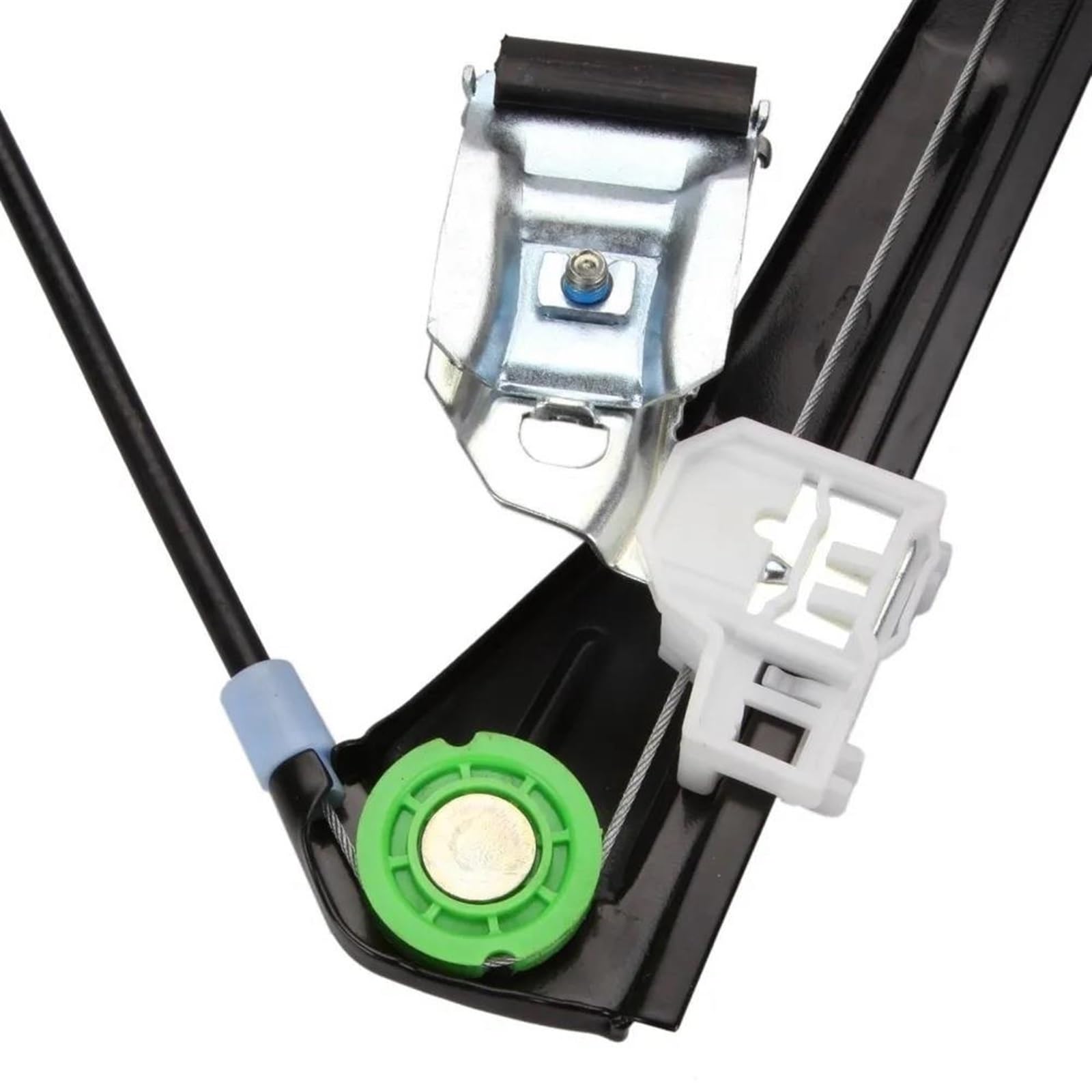 Elevalunas Elevalunas eléctrico Delantero Izquierdo con Motor de 2 Pines para VW para Polo 6N1 6N2 1994 1995 1996 1997 1998 1999