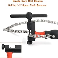 Vista 4 de Kit de herramientas de reparación de bicicletas con mini bomba de bicicleta, bolsa de sillín de bicicleta con luz trasera, multiherramienta