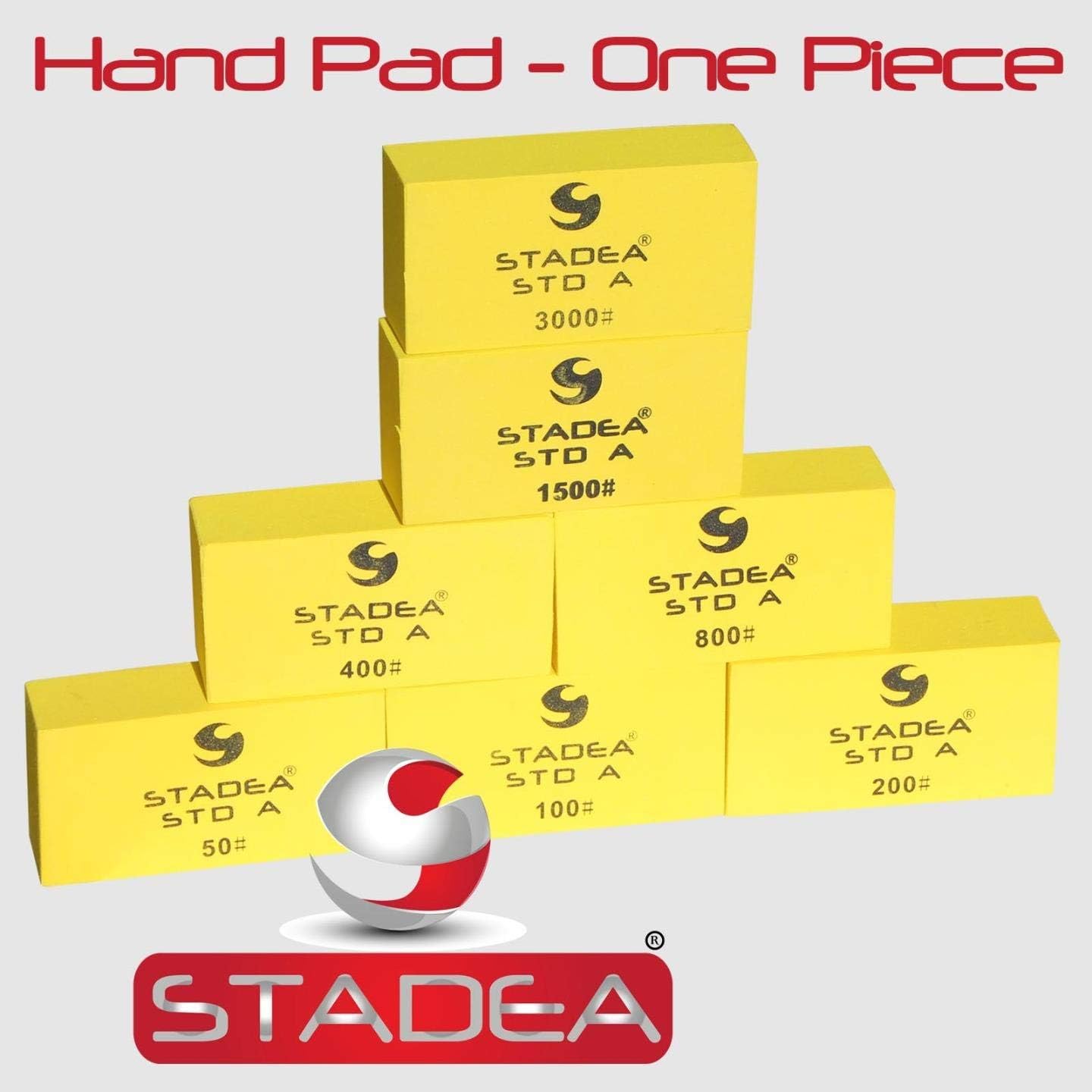 Stadea Diamond Hand Polishing Pad Grit 1500 for Concrete Glass Stone GraniteÂ, Pos8 Grit 1500 - Image 3