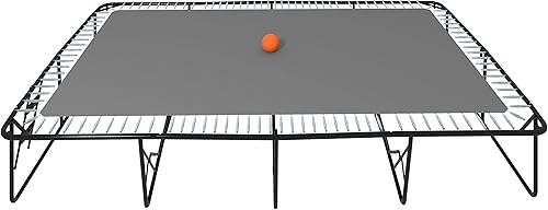 Miniatura 5 de Articscorpion Mini trampolín para adultos 40 "plegable ejercicio de fitness trampolín rebounder con mango de espuma interior entrenamiento personal