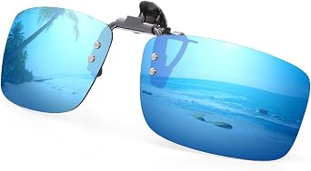 Cycling Sport Polarized Clip-on Flip up Metal Clip Sunglasses Lenses Glasses Unbreakable Driving Fishing Outdoor