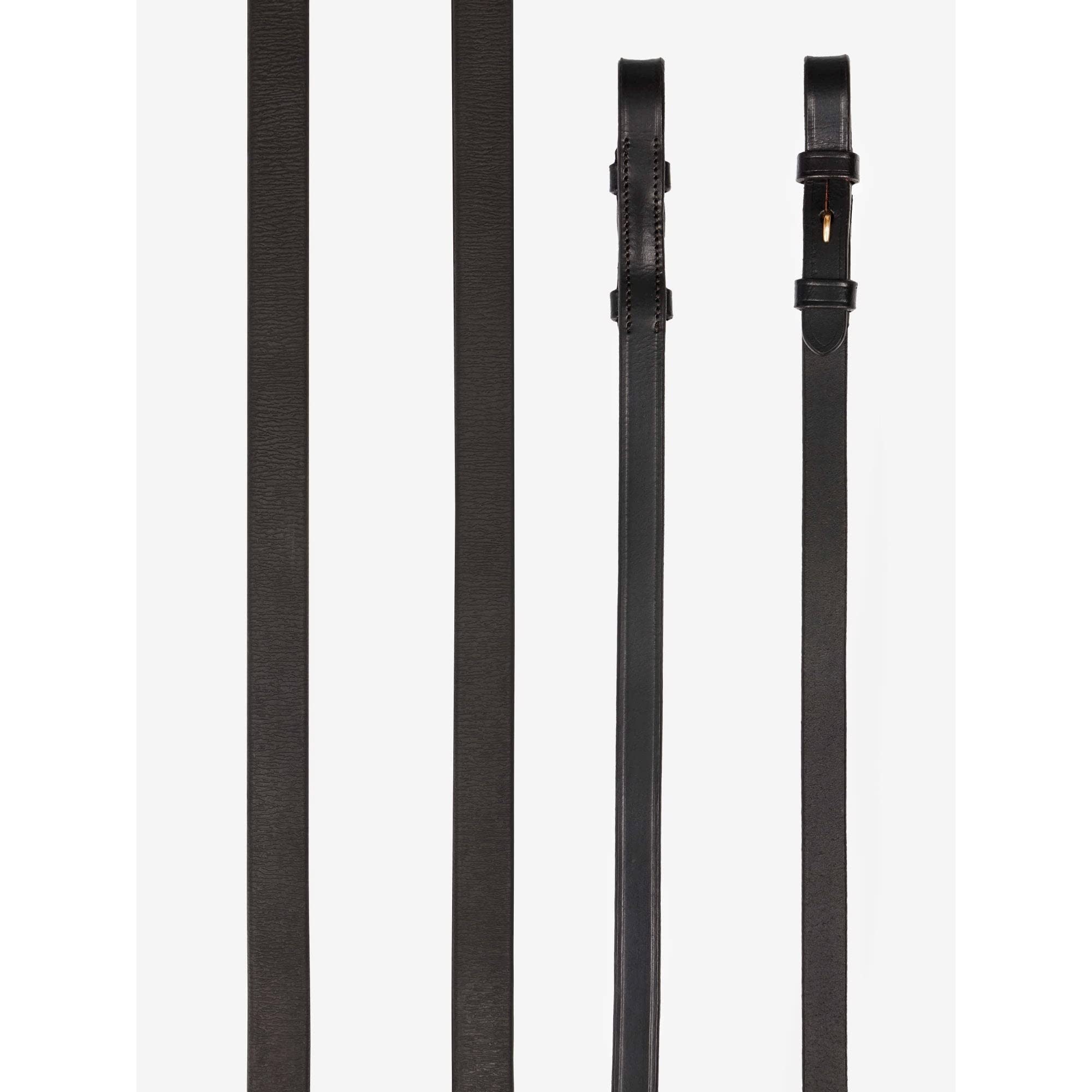 LeMieux Kris Extreme Rubber Reins - Brown/Brown Pony