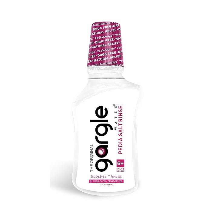 Buy Gargle Water Pedia Salt Rinse Mouthwash, 12 fl Oz. Natural Remedy