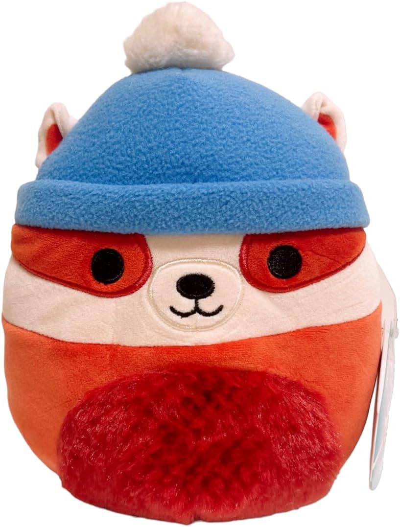 Squishmallows 8" Cozy Animal Squad - Official Kellytoy Christmas Plush - Collectible Soft Squishy Holiday Stuffed Animal Toy Gift for Kids, Girls & Boys (8" Florian The Badger)