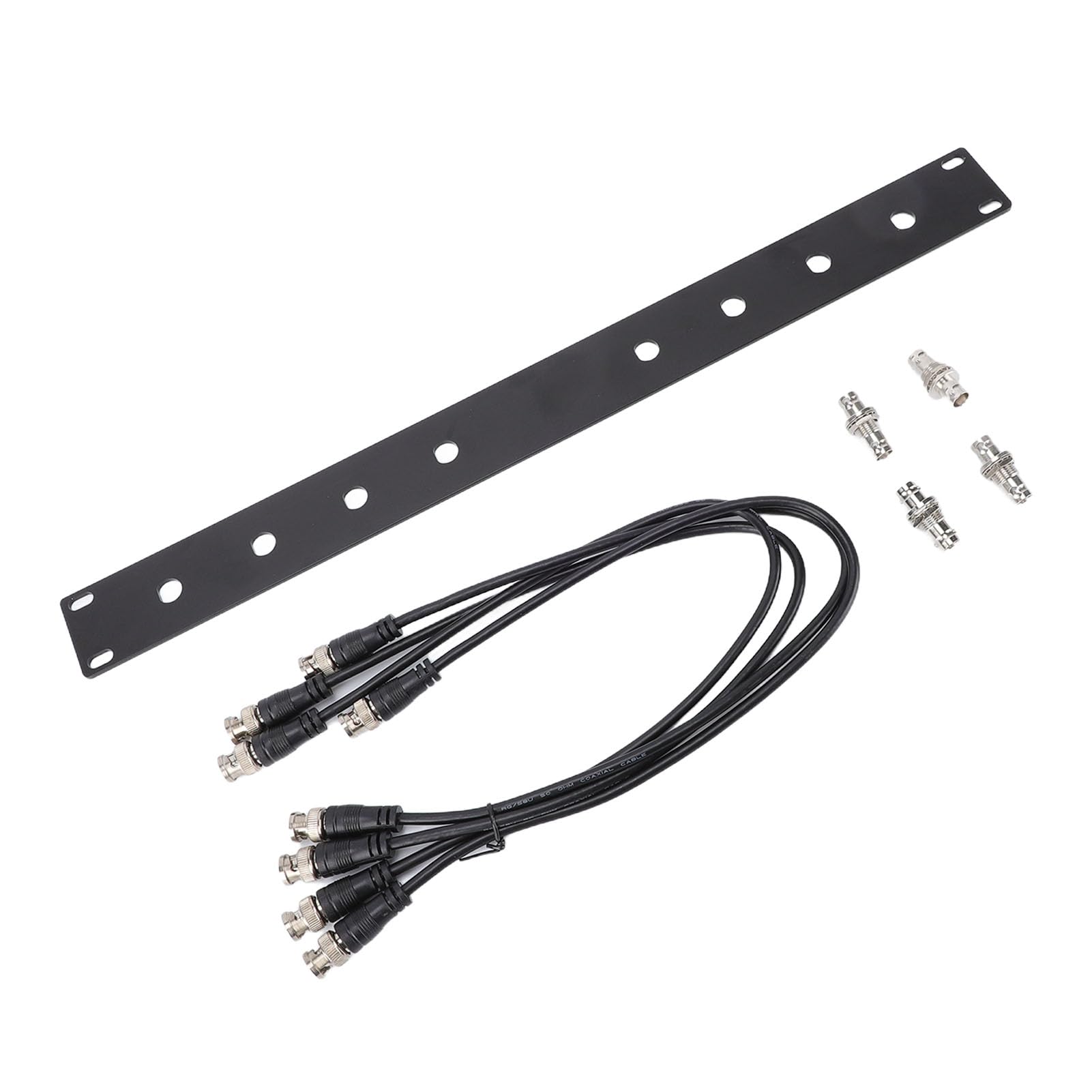 Topiky Kit Rack Antenna per Montaggio Anteriore, Pannello 1U con Connettori BNC Femmina Maschio per Sistemi Wireless SLX SLX2 LX4 PGX2