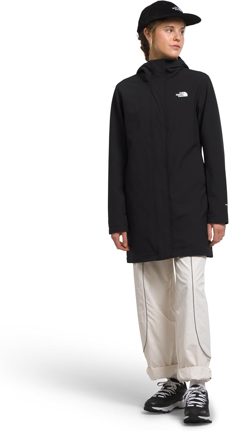 THE NORTH FACE Women's Shelbe Raschel Hooded Parka | Fleece Lining, Attached Hood, Zip Pockets, Wind & Water Resistant