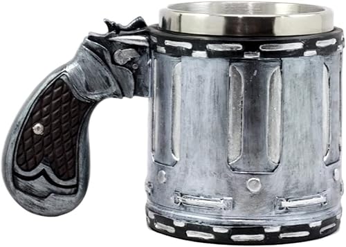 Miniatura 4 de Ebros Gift Taza de cañón de pistola de revólver occidental de 6.75 pulgadas de largo como cocina, comedor, fiesta, accesorio de decoración con tema