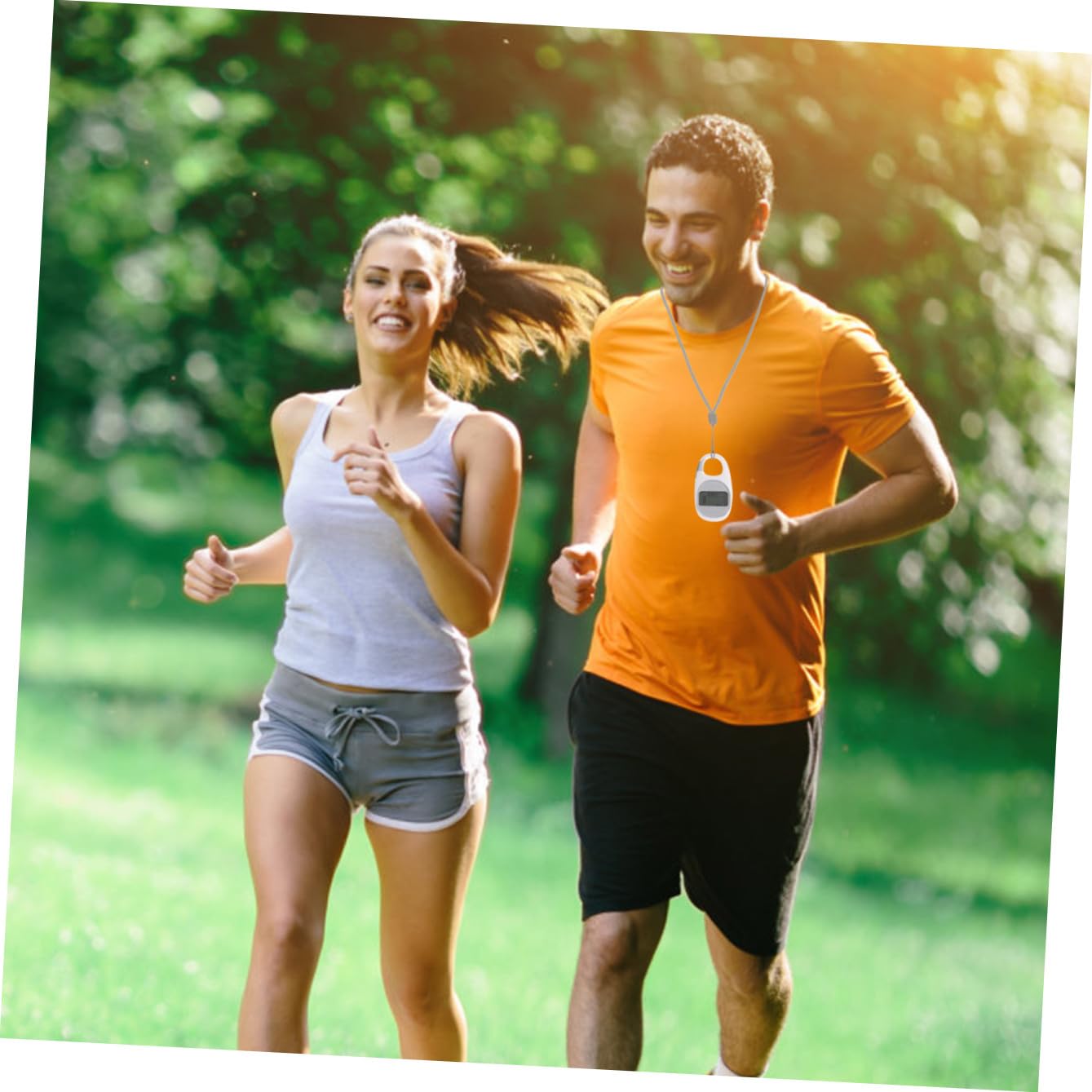 2pièces Compteur De Professionnel Podomètre Et Pratique pour Activités Extérieures Calories Distance Accessoire De Fitness pour Randonnée Et Voyage