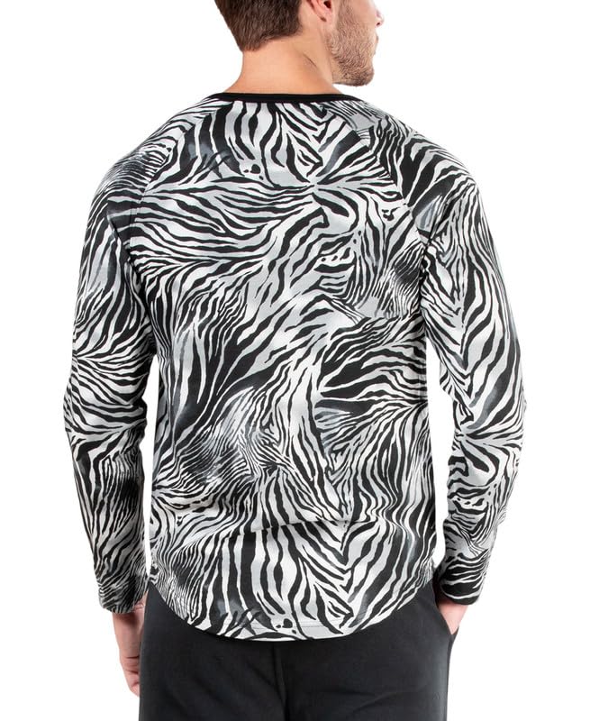 Natori Men's Kaede Jesey Print Raglan Shirt (Tiger Iron Gate, X-Large)2